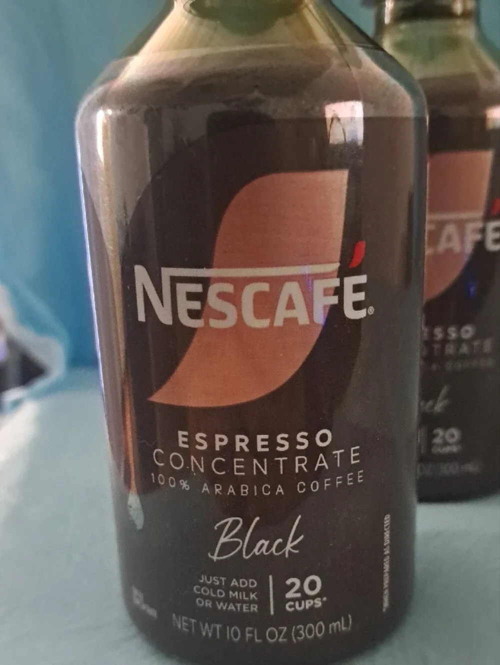 Black Espresso Concentrate Bottles - Black